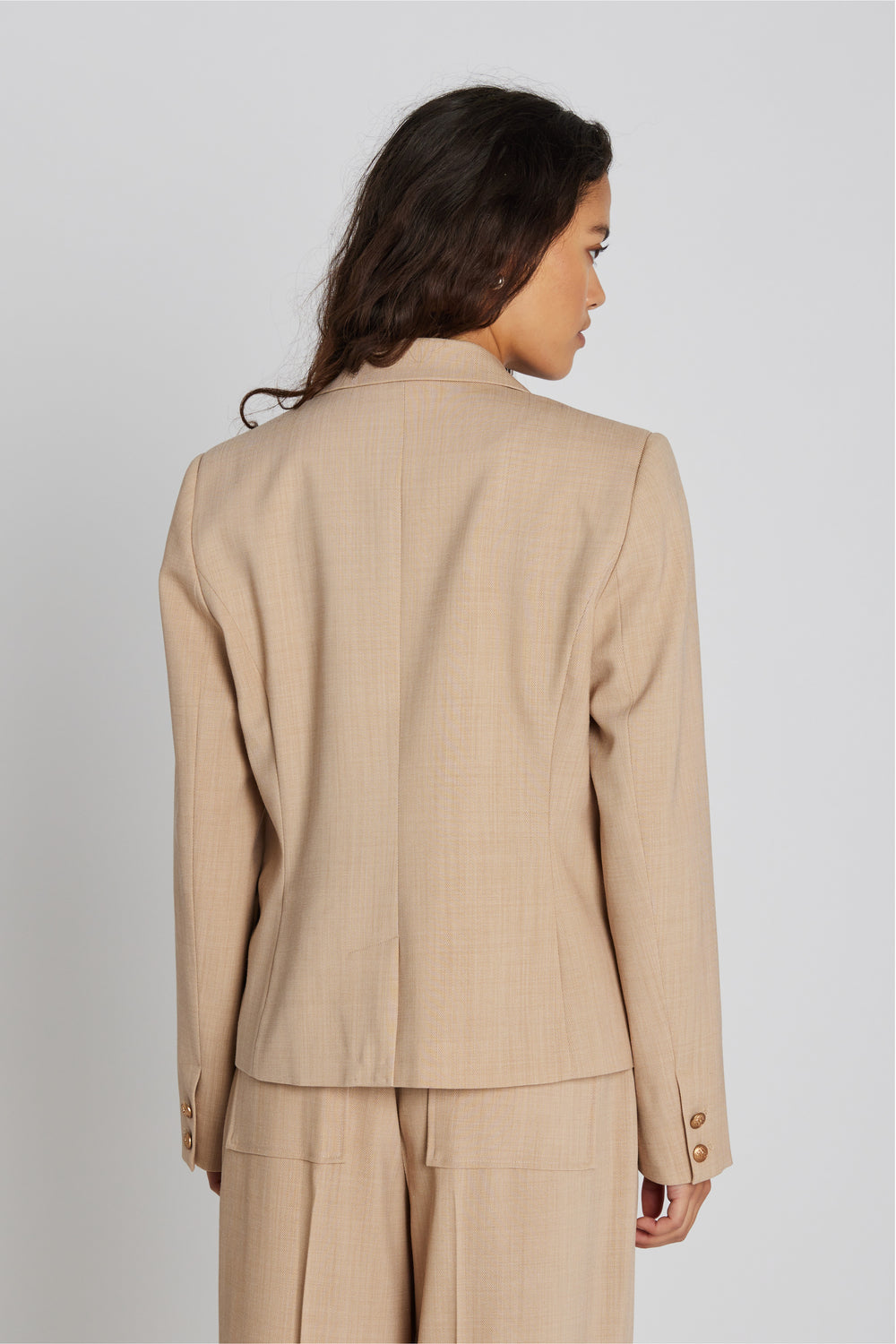 PBO PBOCrombie blazer BLAZERJACKETS 55 Sand melange