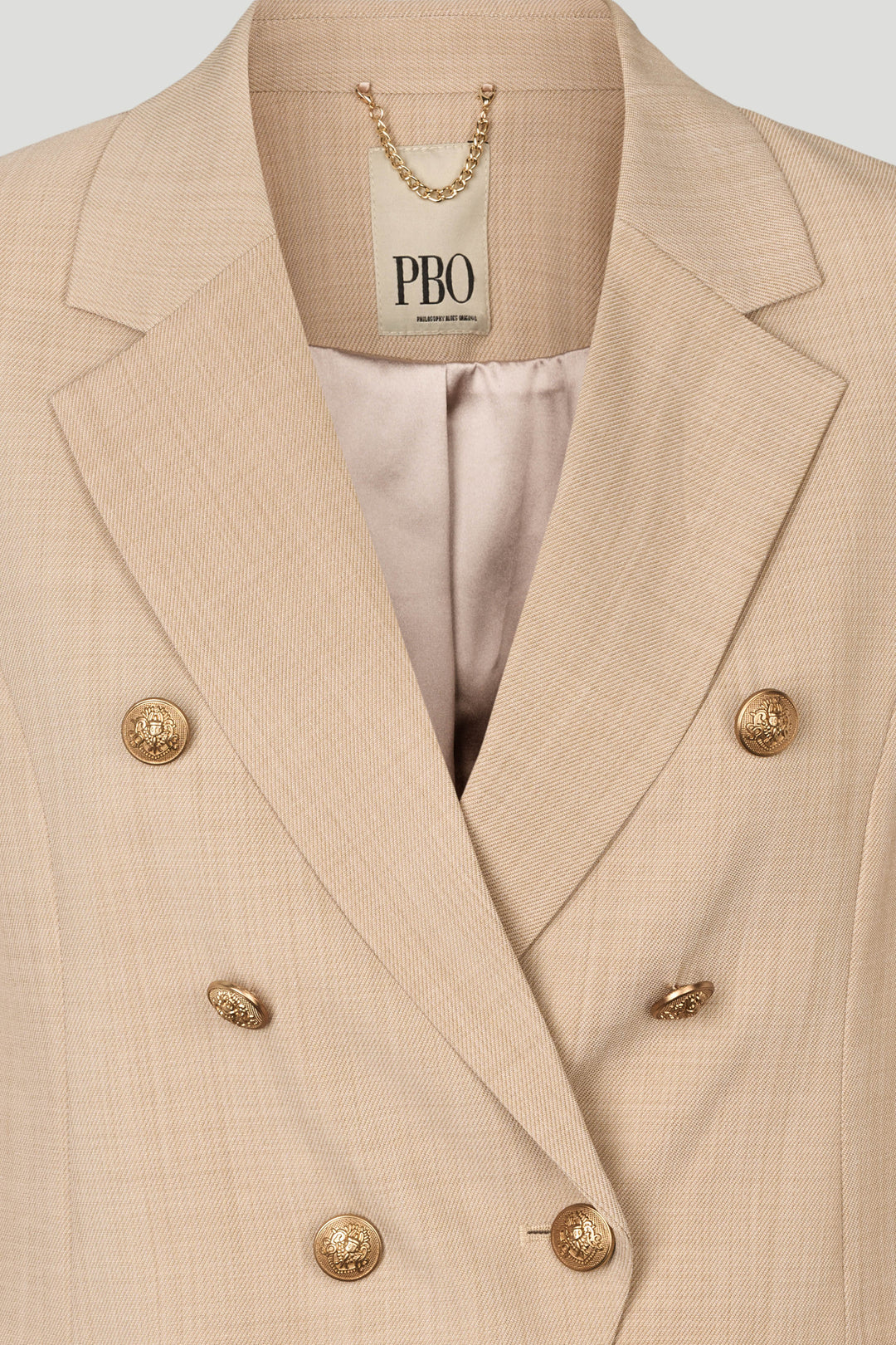 PBO PBOCrombie blazer BLAZERJACKETS 55 Sand melange