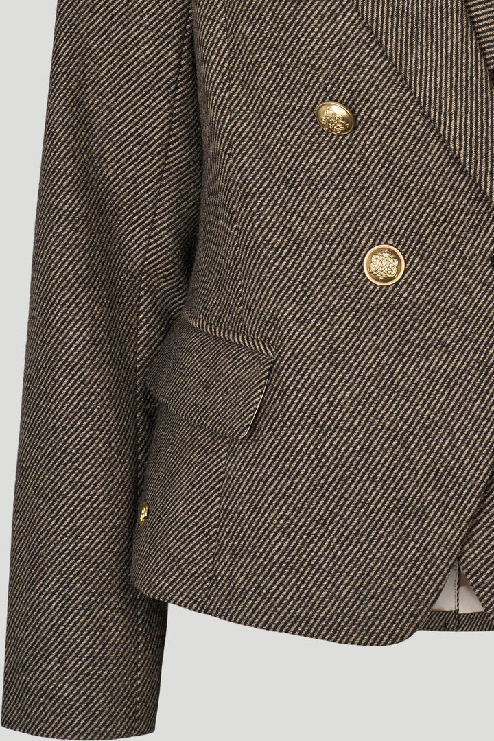 PBO PBOCrombie blazer BLAZERJACKETS 832 Black/Beige