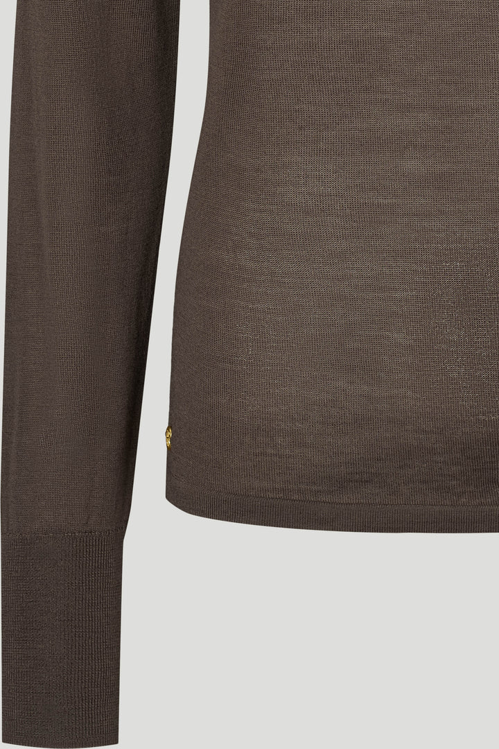 PBO PBODeana strikbluse KNITWEAR 698 Smoke