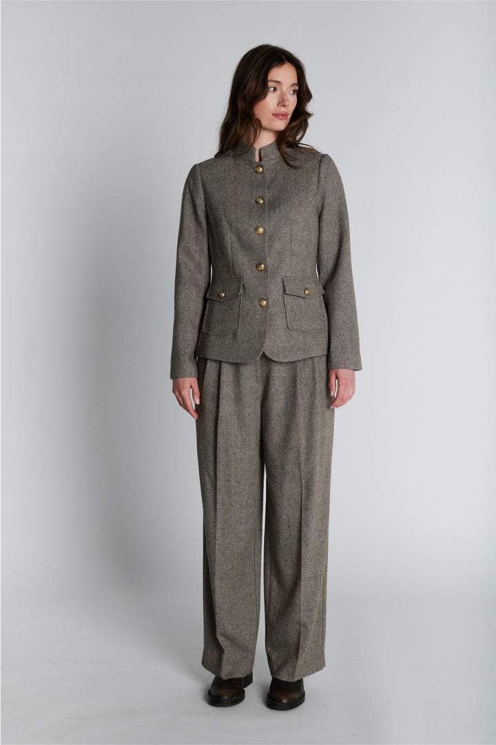 PBO PBODelina bukser TROUSERS 168 Soft brown