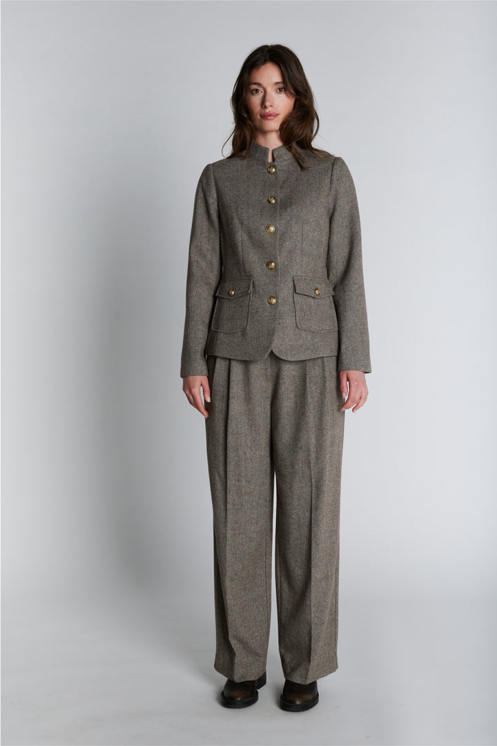 PBO PBODelina bukser TROUSERS 168 Soft brown