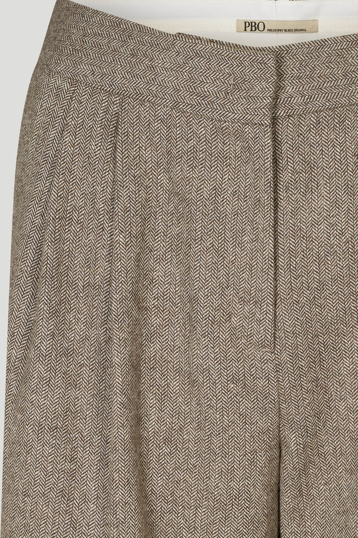 PBO PBODelina bukser TROUSERS 168 Soft brown