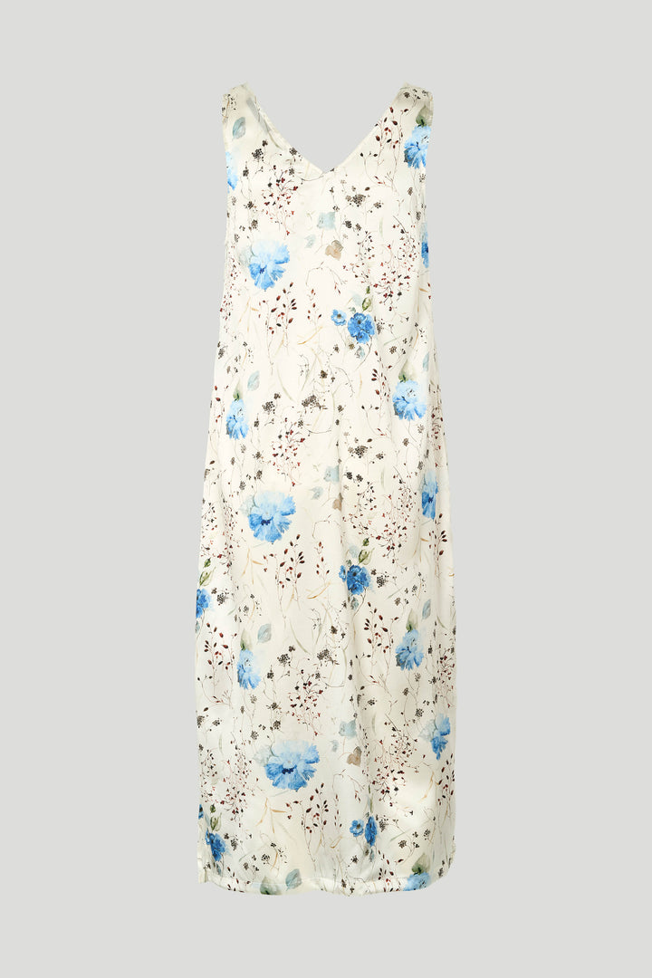 PBO PBODilano silkekjole DRESSES 842 Light flower