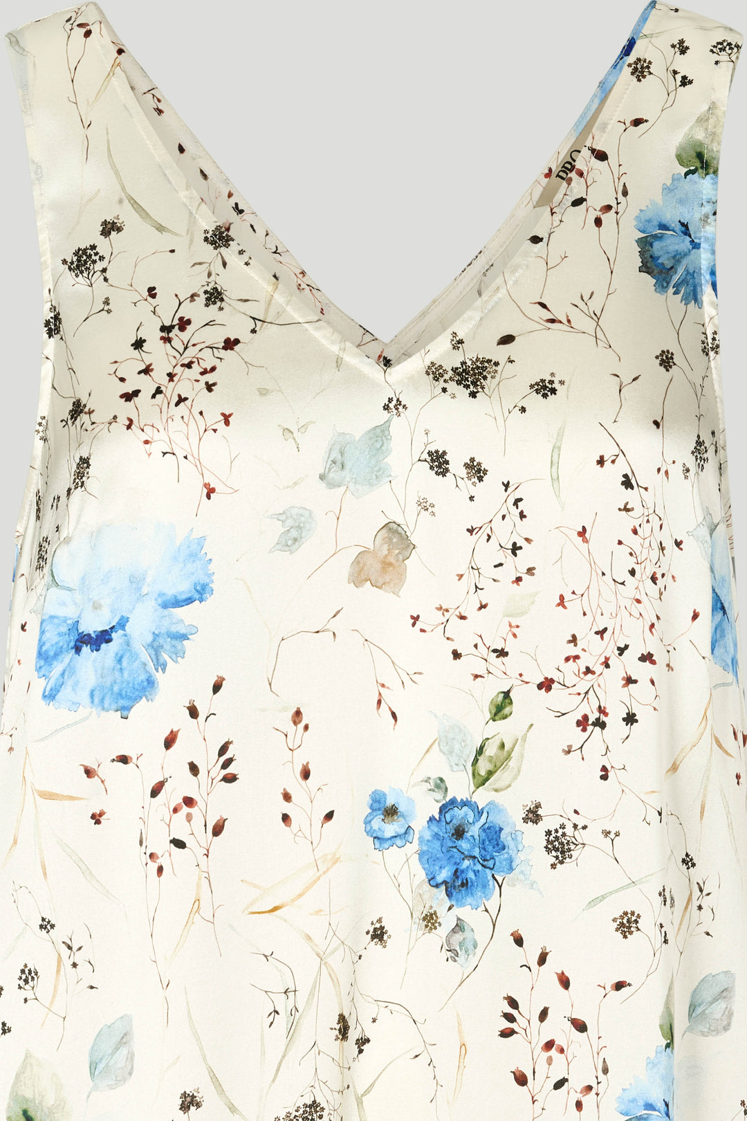 PBO PBODilano silkekjole DRESSES 842 Light flower