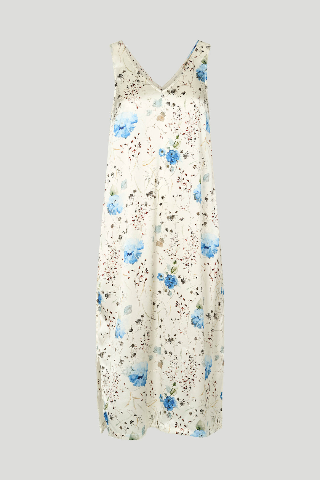 PBO PBODilano silkekjole DRESSES 842 Light flower