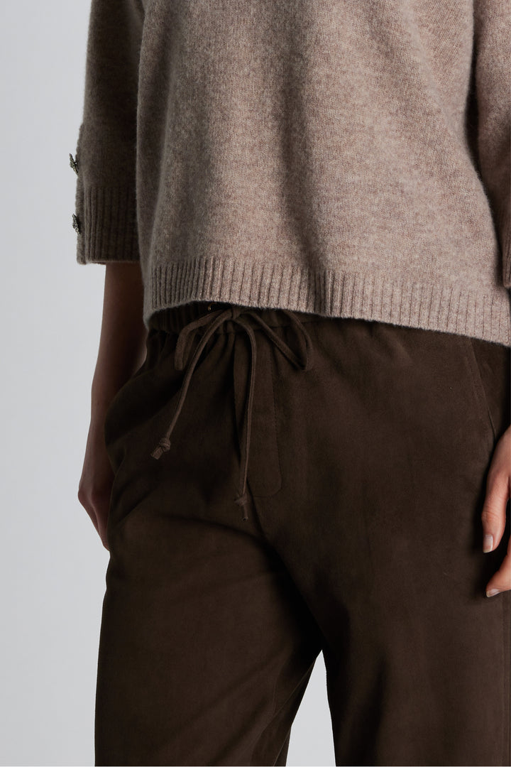 PBO PBOEkola ruskind bukser TROUSERS 698 Smoke