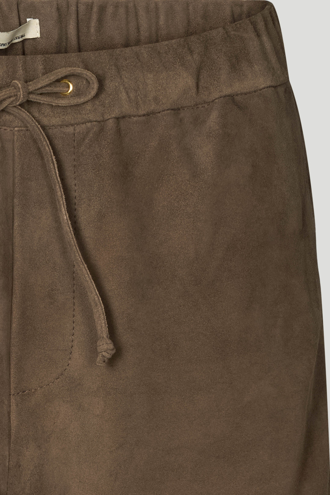 PBO PBOEkola ruskind bukser TROUSERS 698 Smoke