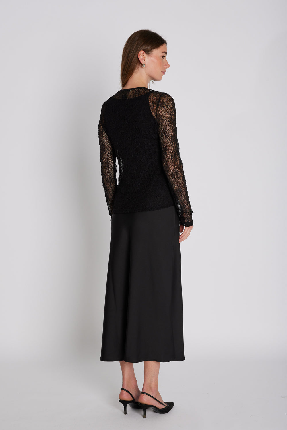 PBO PBOEllo nederdel SKIRTS Sort