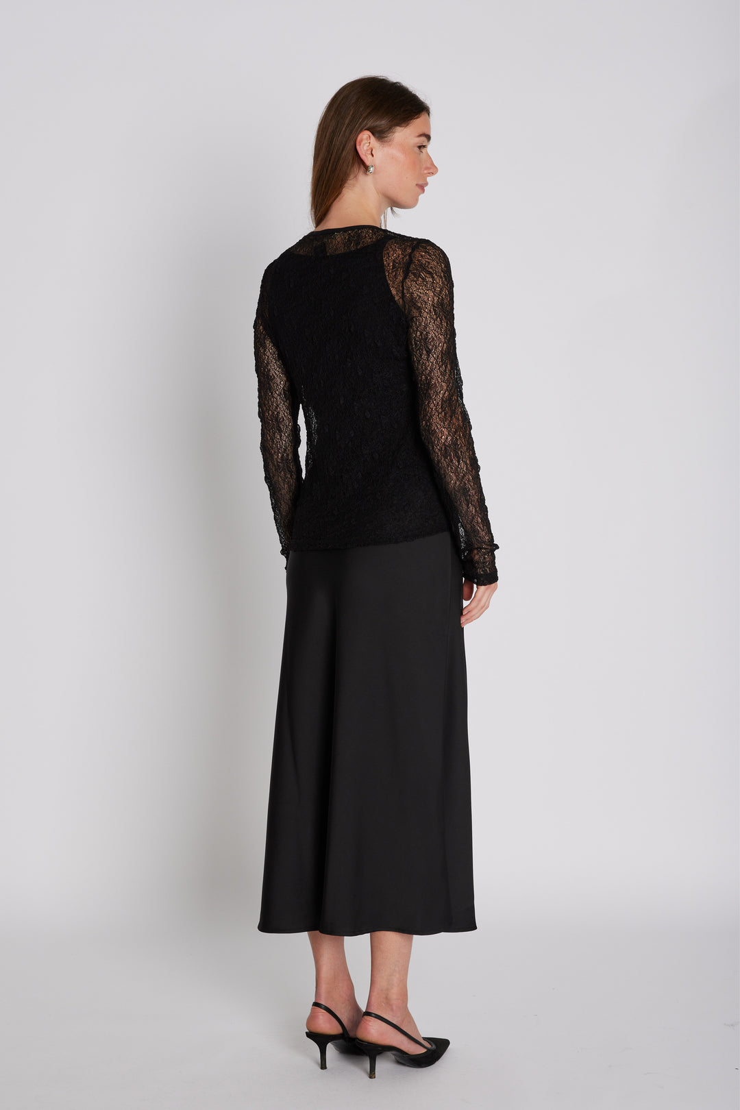 PBO PBOEllo nederdel SKIRTS Sort