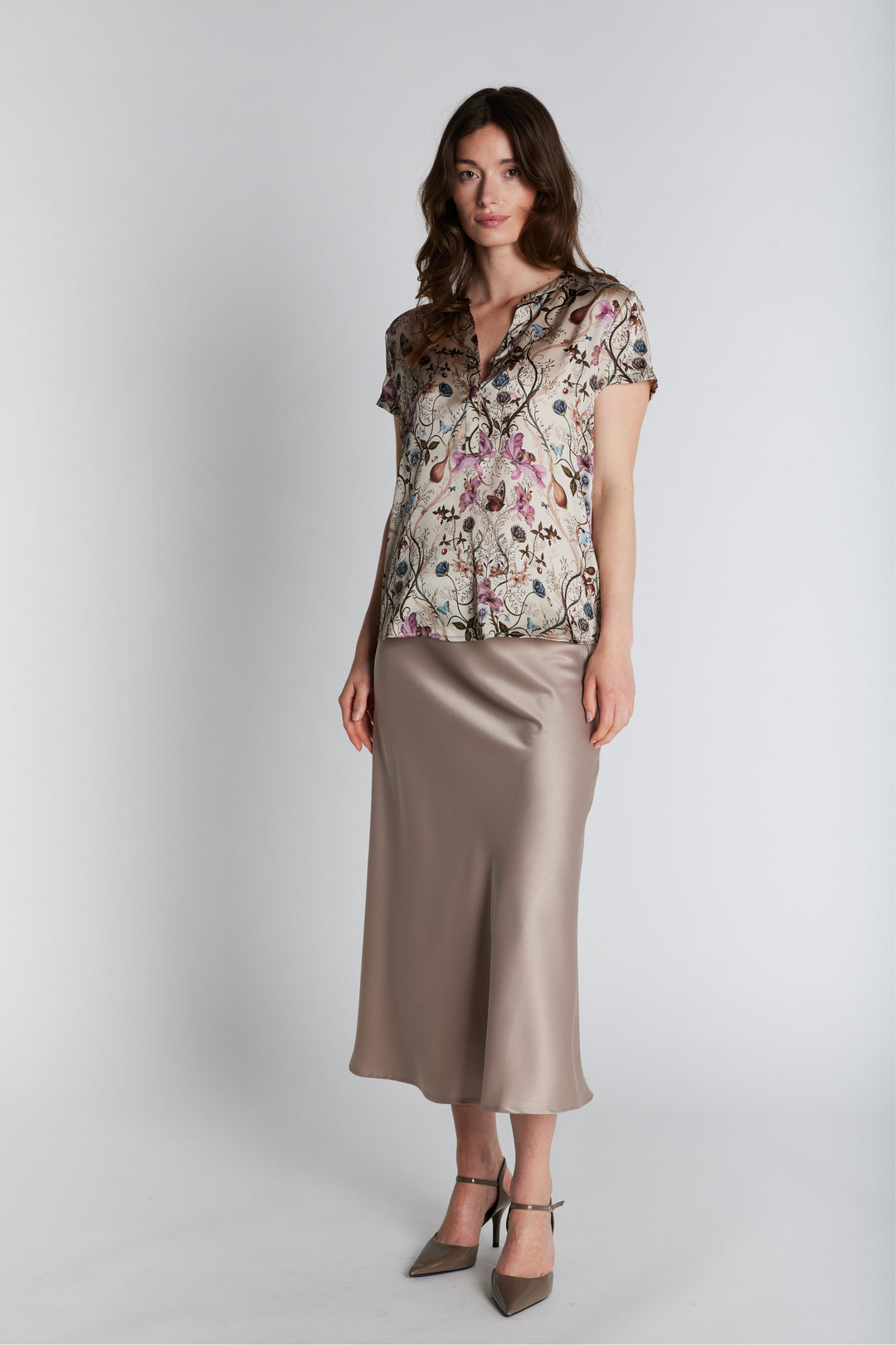PBO PBOEllo nederdel SKIRTS 154 Sandstone