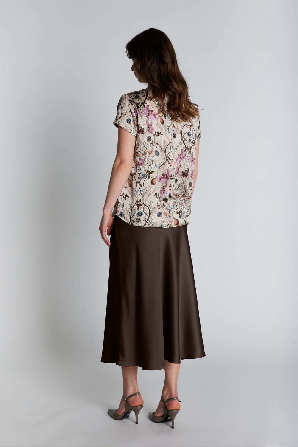 PBO PBOEllo nederdel SKIRTS 698 Smoke