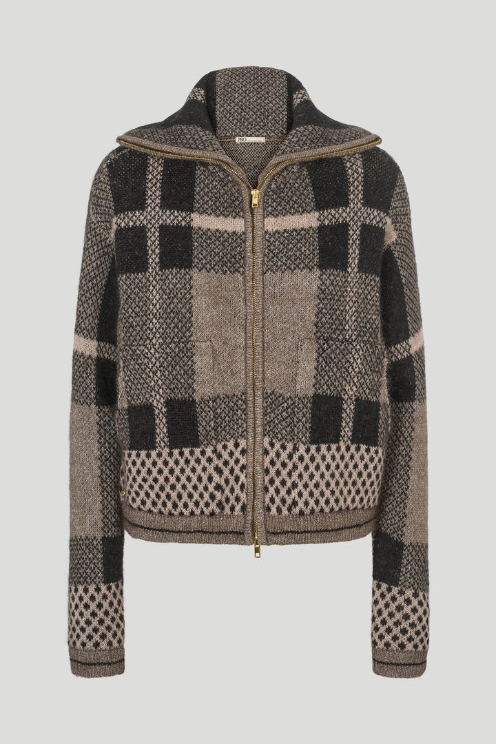 PBO PBOEmily strik cardigan KNITWEAR 154 Sandstone