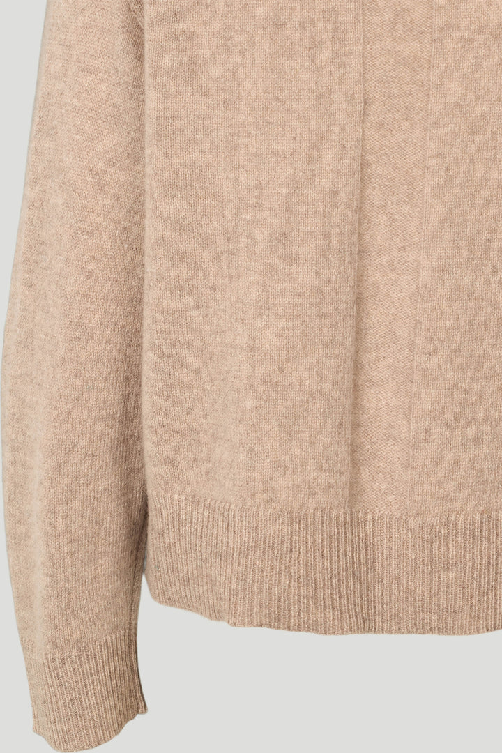 PBO PBOEnia strikcardigan KNITWEAR 55 Sand melange