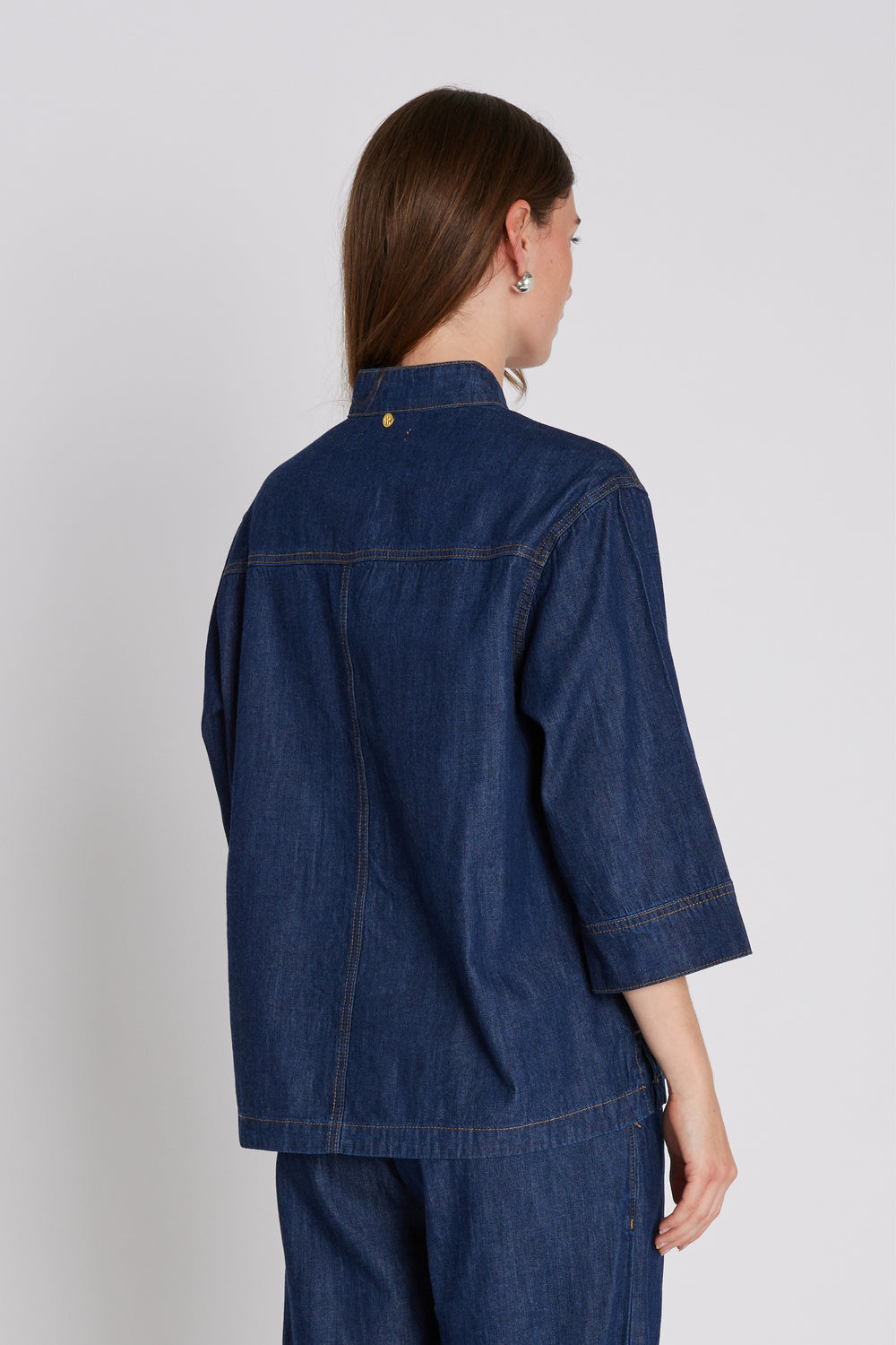 PBO PBOEssence skjorte SHIRTS 253 Dark denim