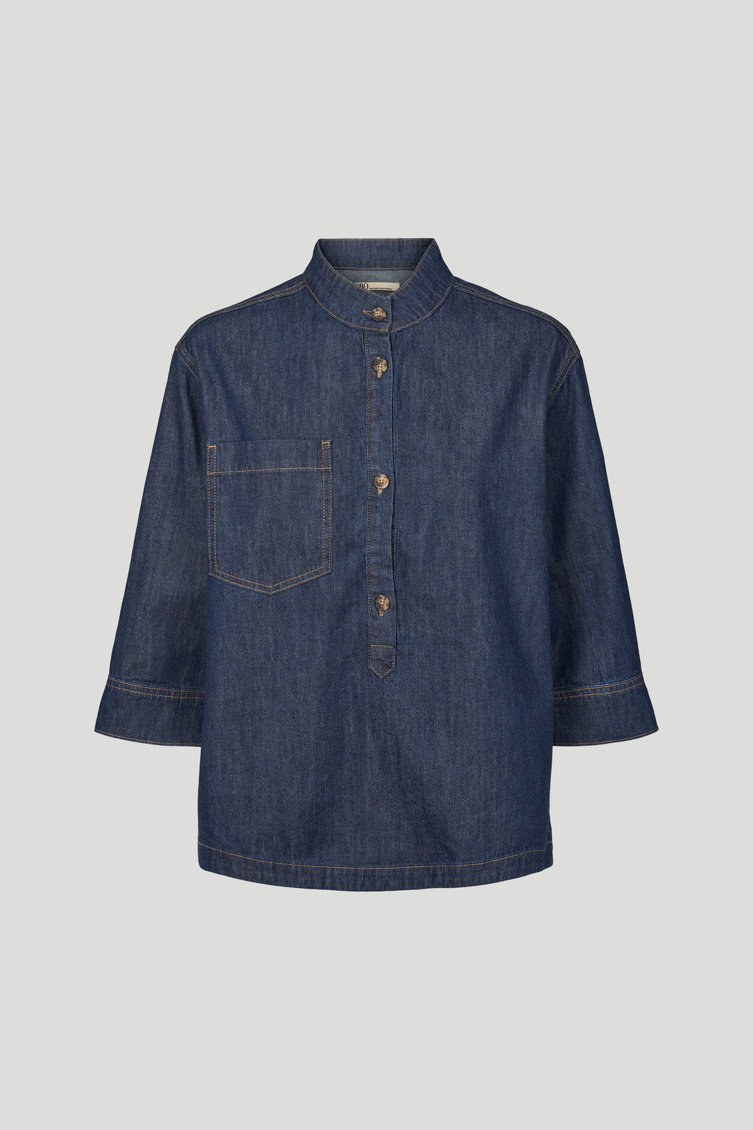 PBO PBOEssence skjorte SHIRTS 253 Dark denim