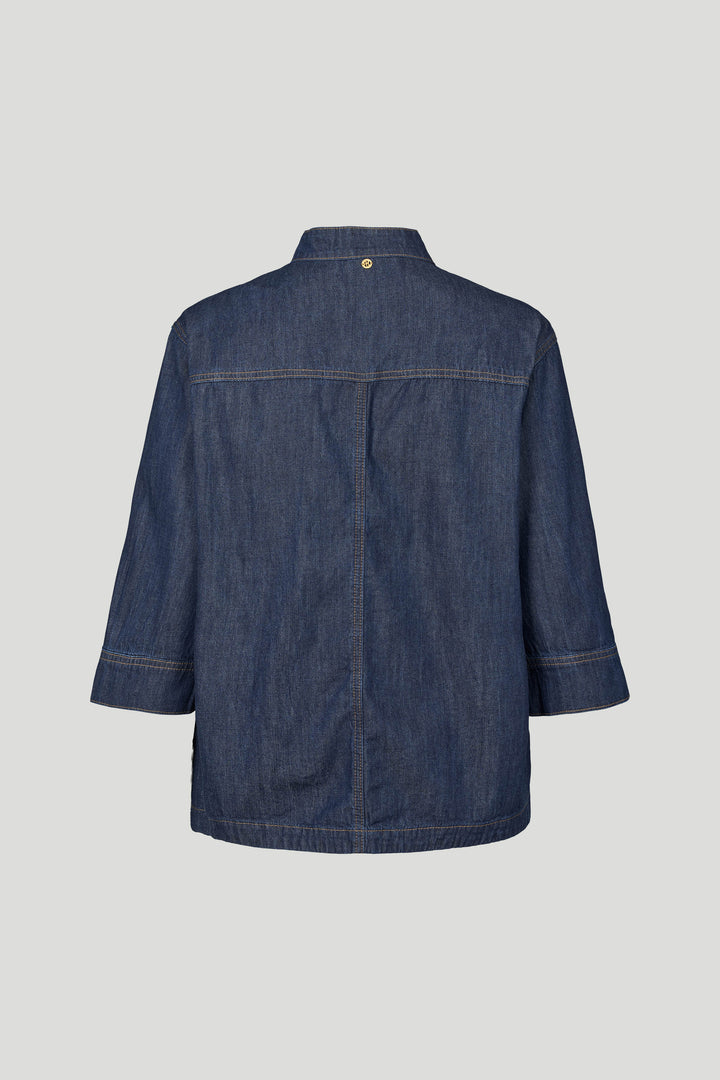 PBO PBOEssence skjorte SHIRTS 253 Dark denim