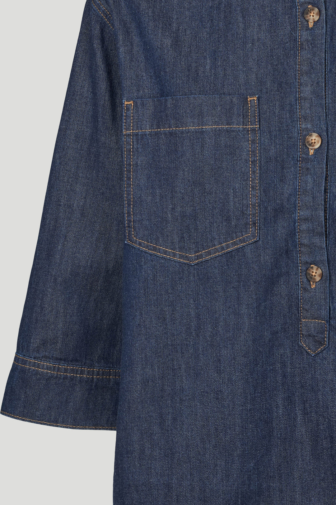 PBO PBOEssence skjorte SHIRTS 253 Dark denim