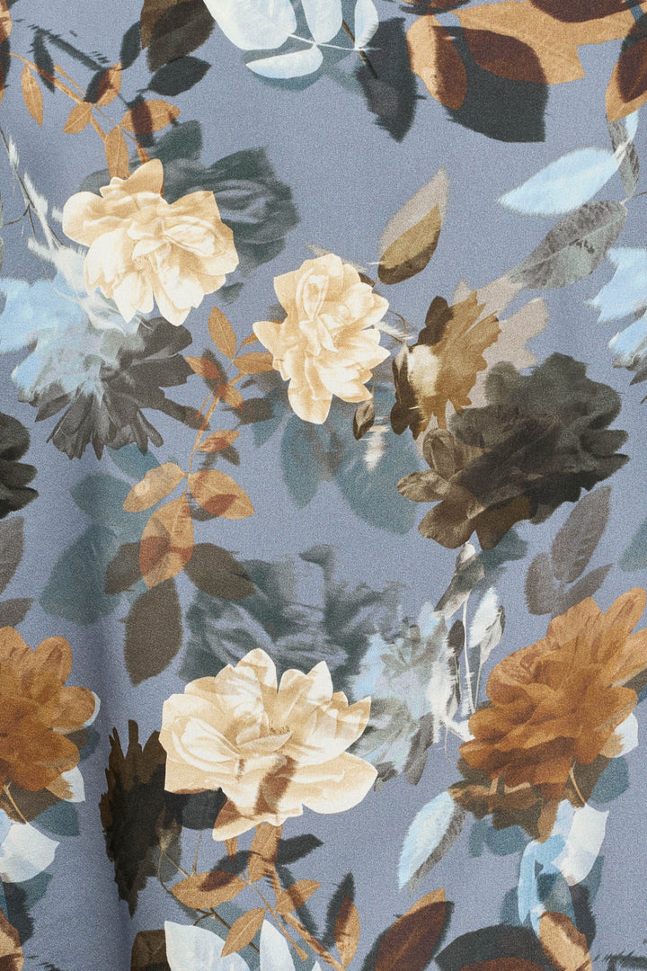 PBO PBOEtta bluse BLOUSE 687 Dark flower print