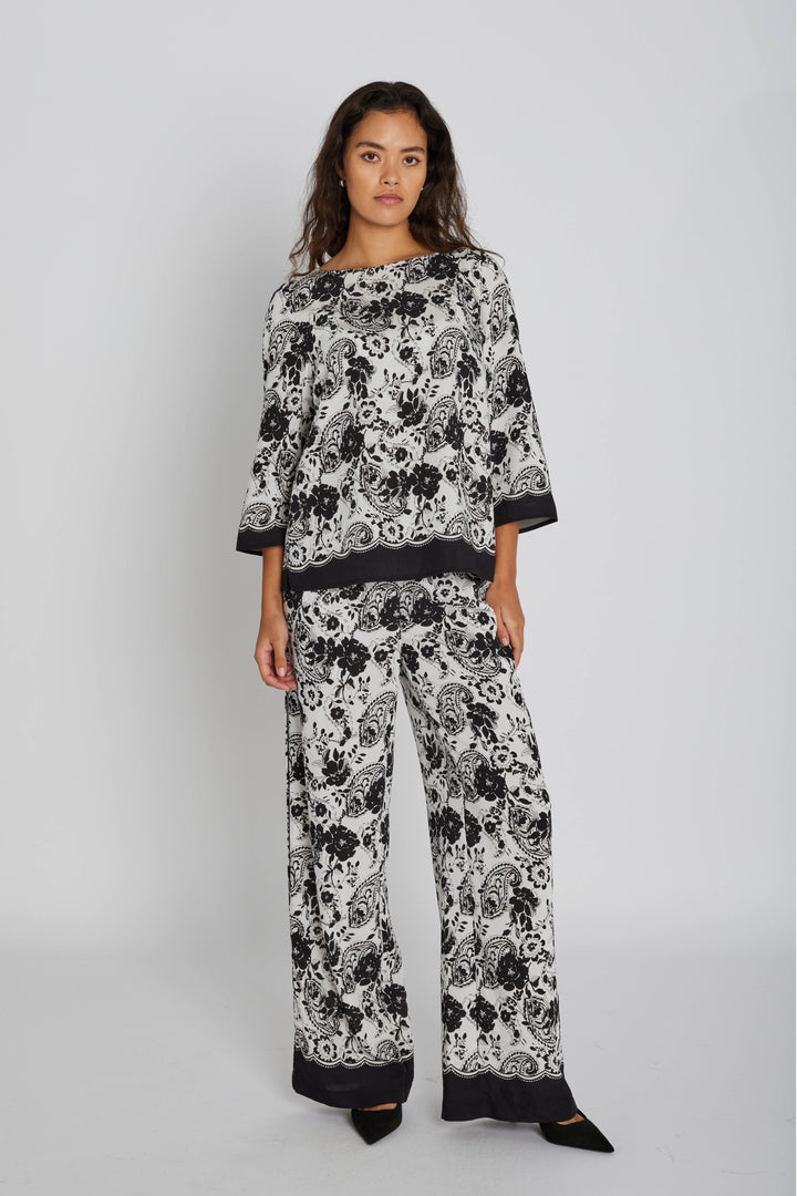 PBO PBOEtto bluse BLOUSE 818 Paisley