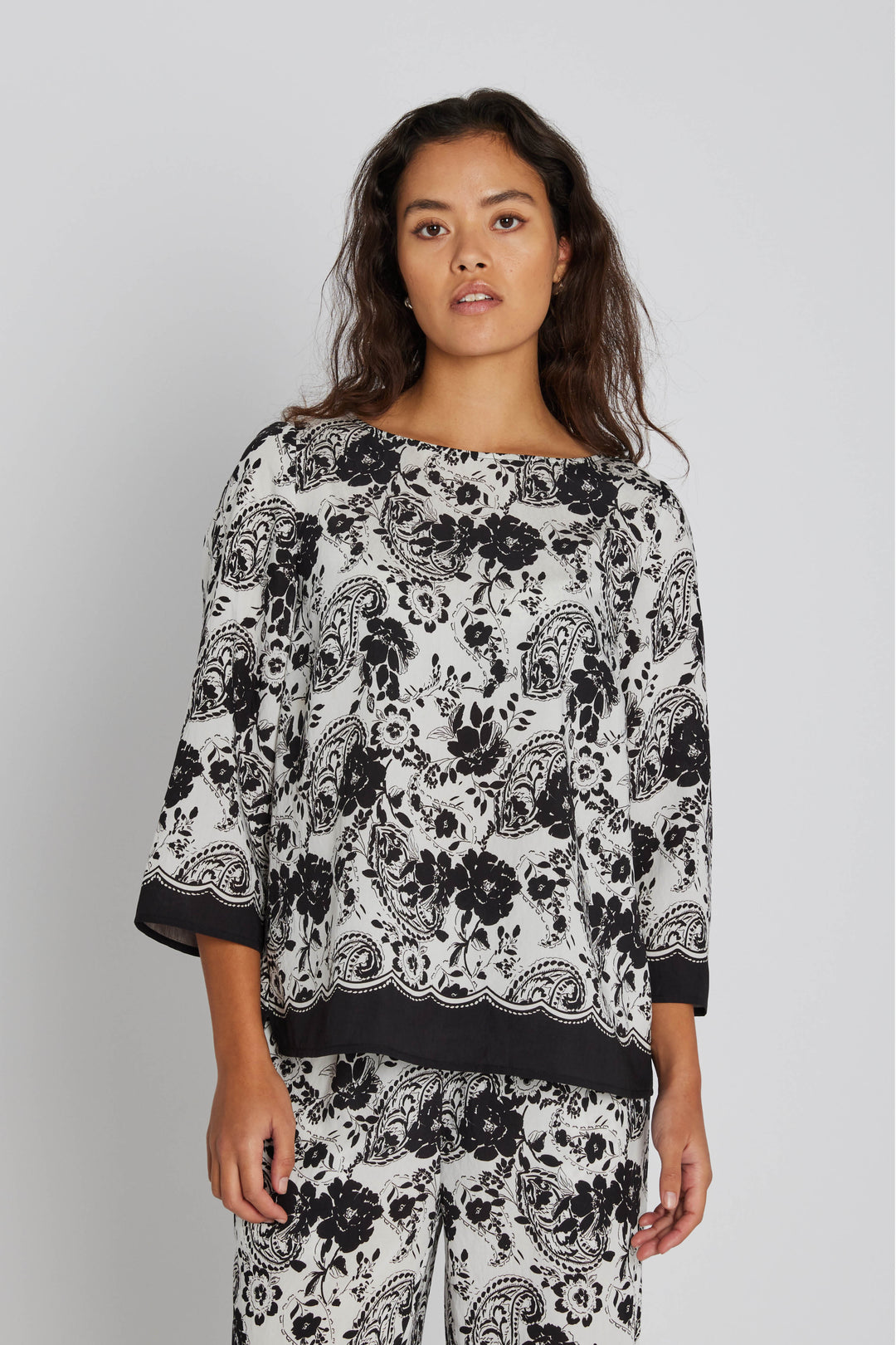 PBO PBOEtto bluse BLOUSE 818 Paisley