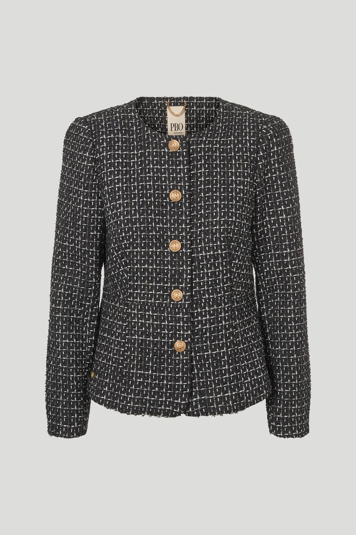 PBO PBOFeron blazer BLAZERJACKETS Sort