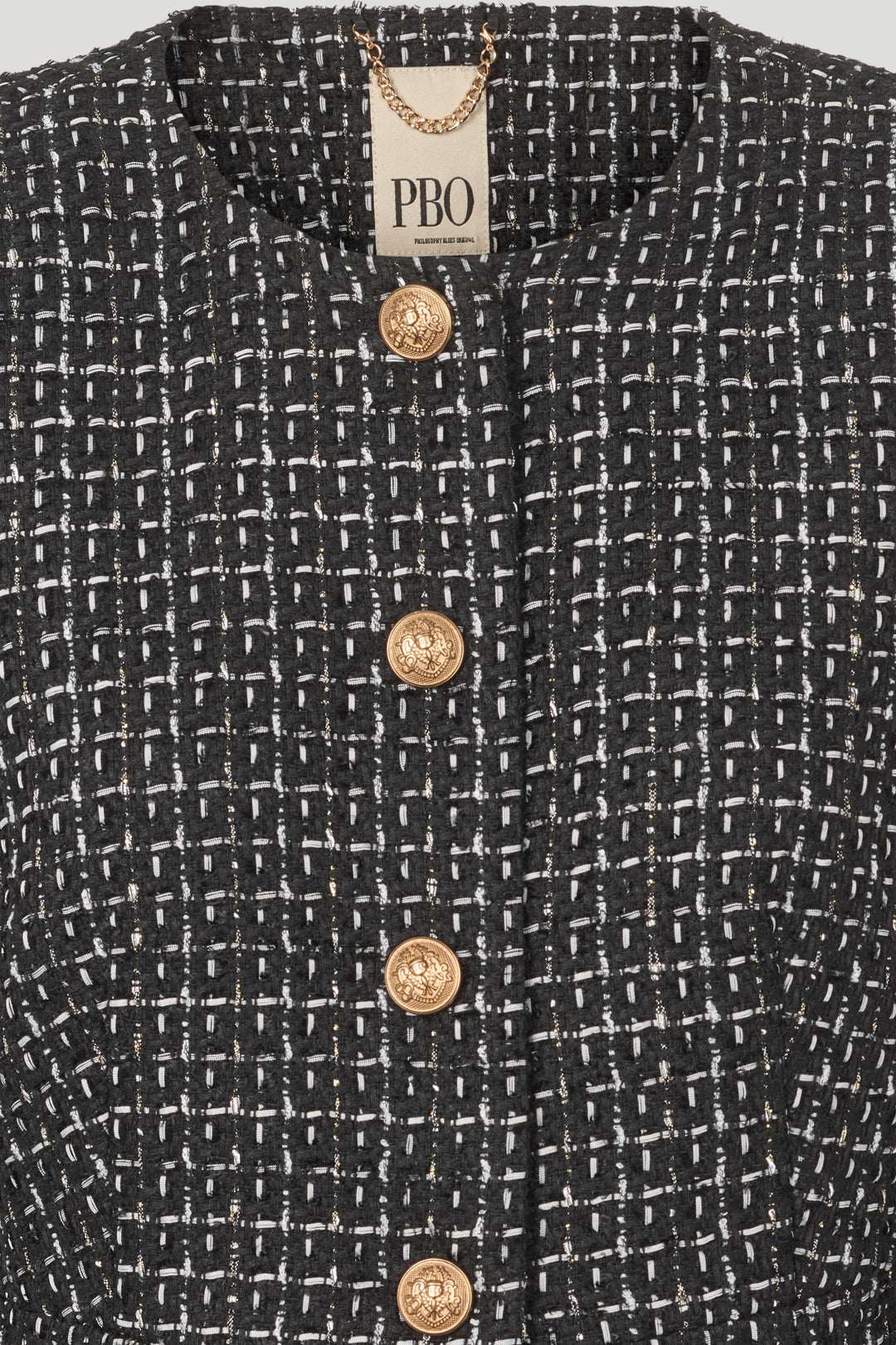 PBO PBOFeron blazer BLAZERJACKETS Sort