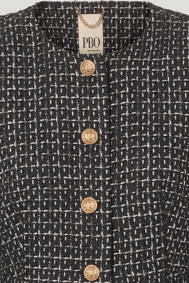 PBO PBOFeron blazer BLAZERJACKETS Sort