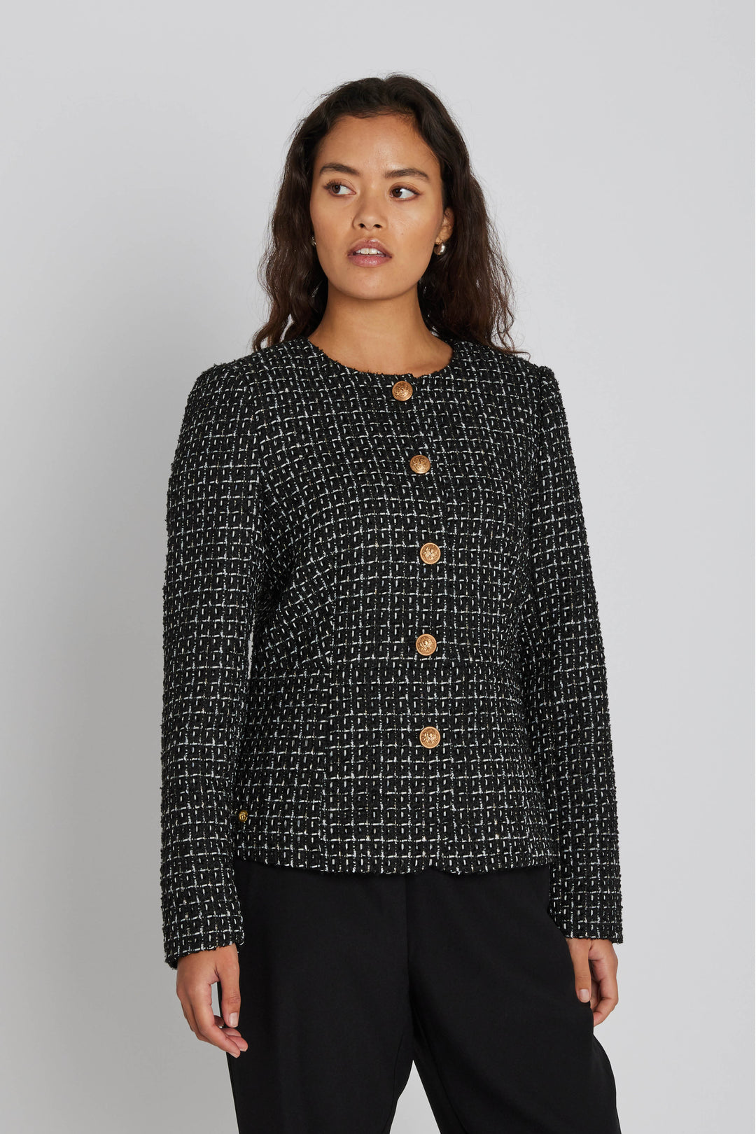 PBO PBOFeron blazer BLAZERJACKETS Sort