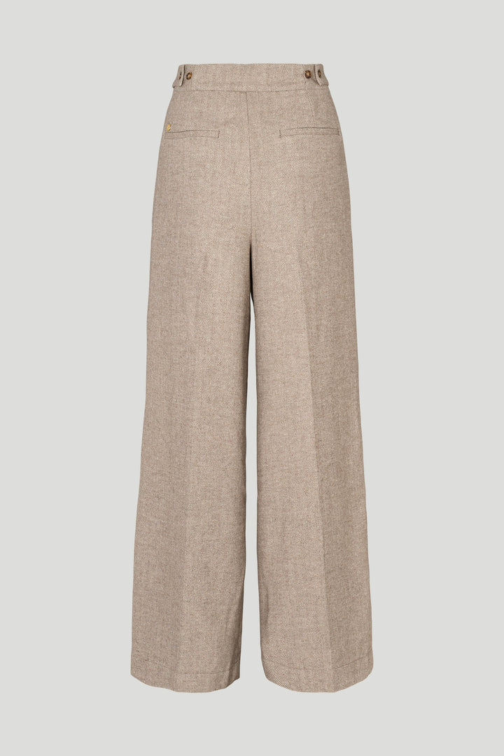 PBO PBOFina bukser TROUSERS 465 Chocolate chip