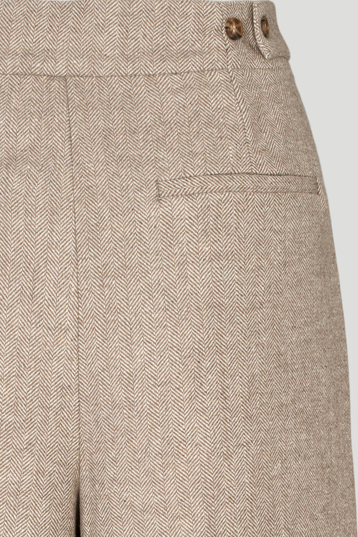 PBO PBOFina bukser TROUSERS 465 Chocolate chip