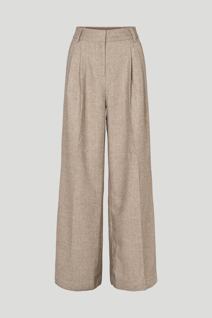 PBO PBOFina bukser TROUSERS 465 Chocolate chip