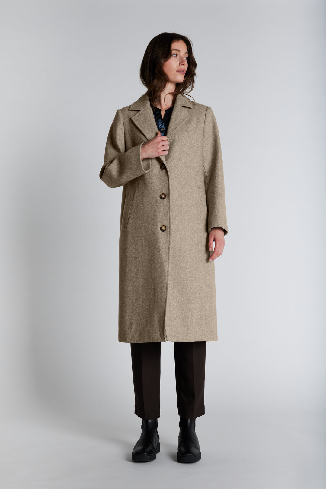 PBO PBOFona frakke OUTERWEAR 154 Sandstone
