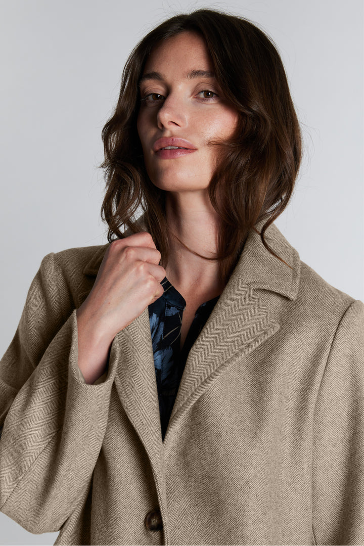 PBO PBOFona frakke OUTERWEAR 154 Sandstone