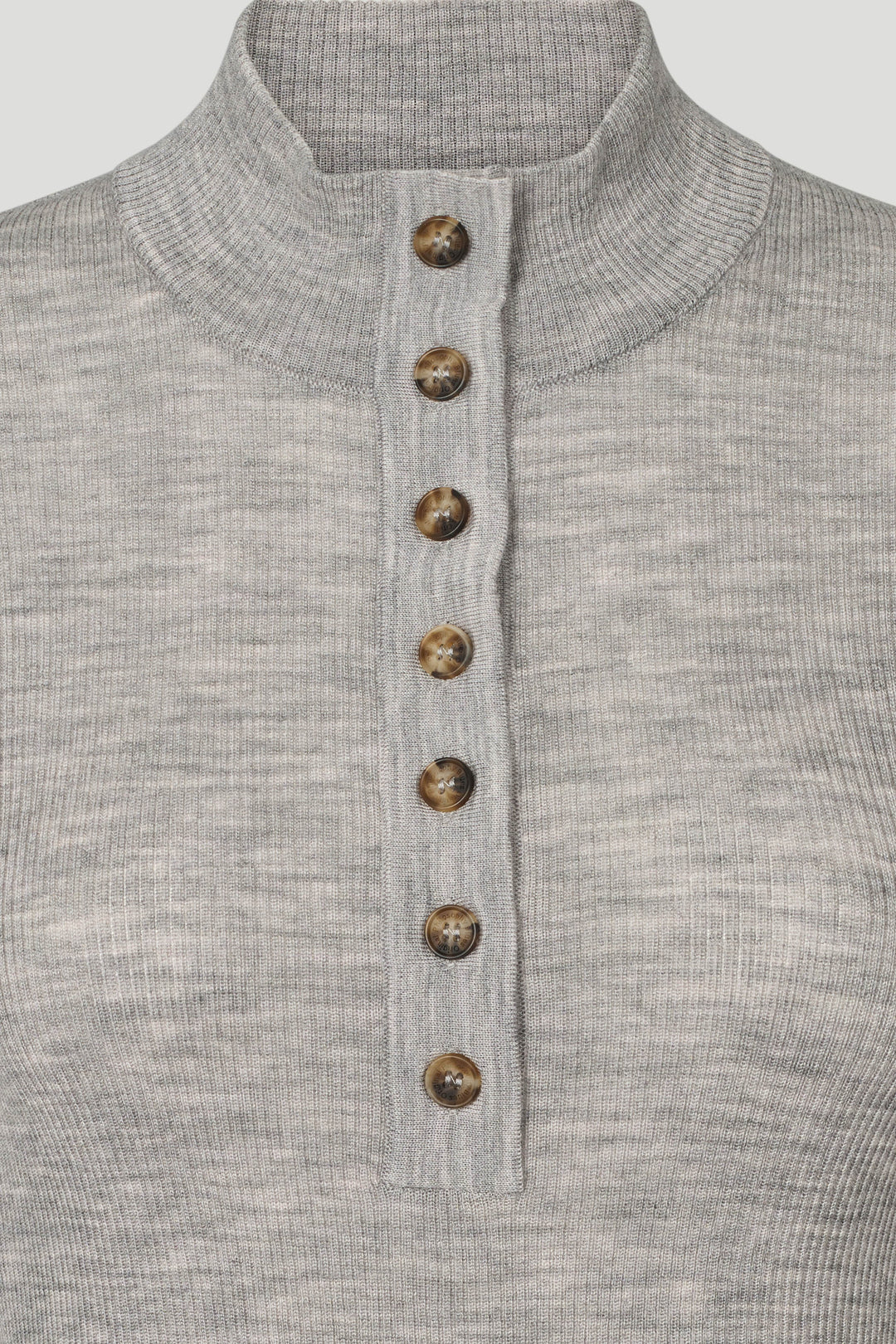 PBO PBOFreesia strikbluse KNITWEAR 698 Smoke