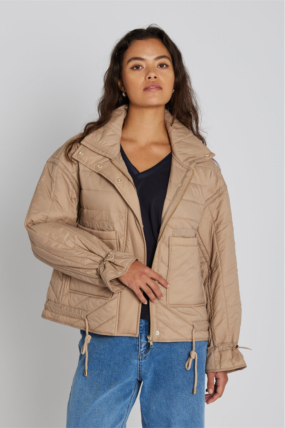 PBO PBOFrida jakke OUTERWEAR 04 Light-sand