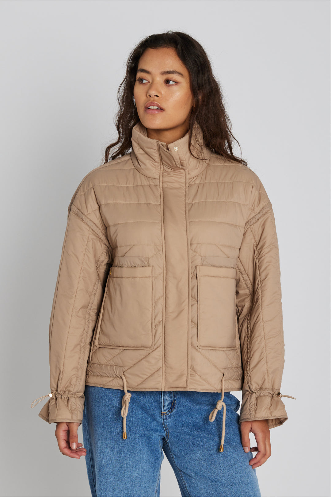 PBO PBOFrida jakke OUTERWEAR 04 Light-sand
