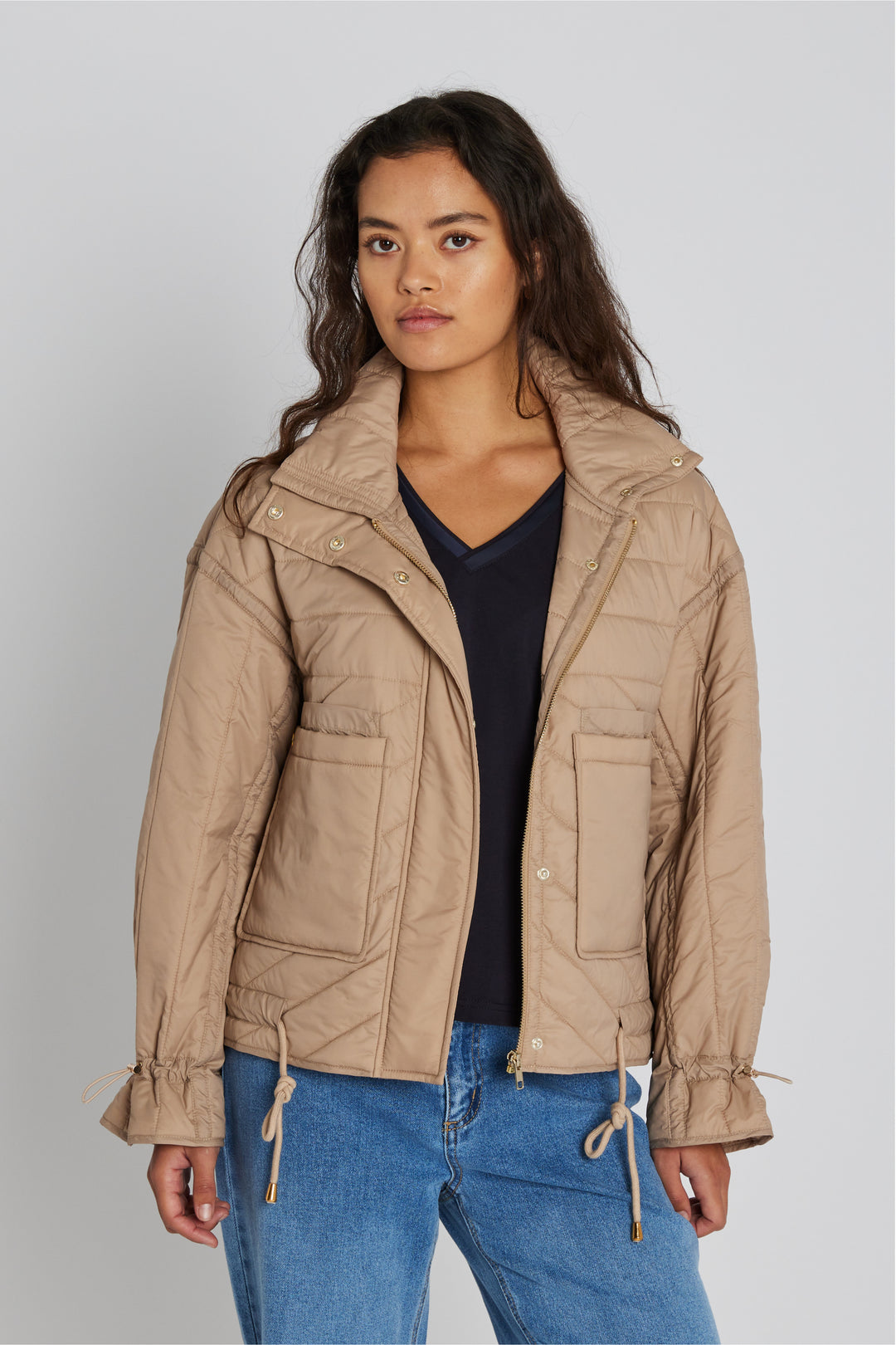 PBO PBOFrida jakke OUTERWEAR 04 Light-sand