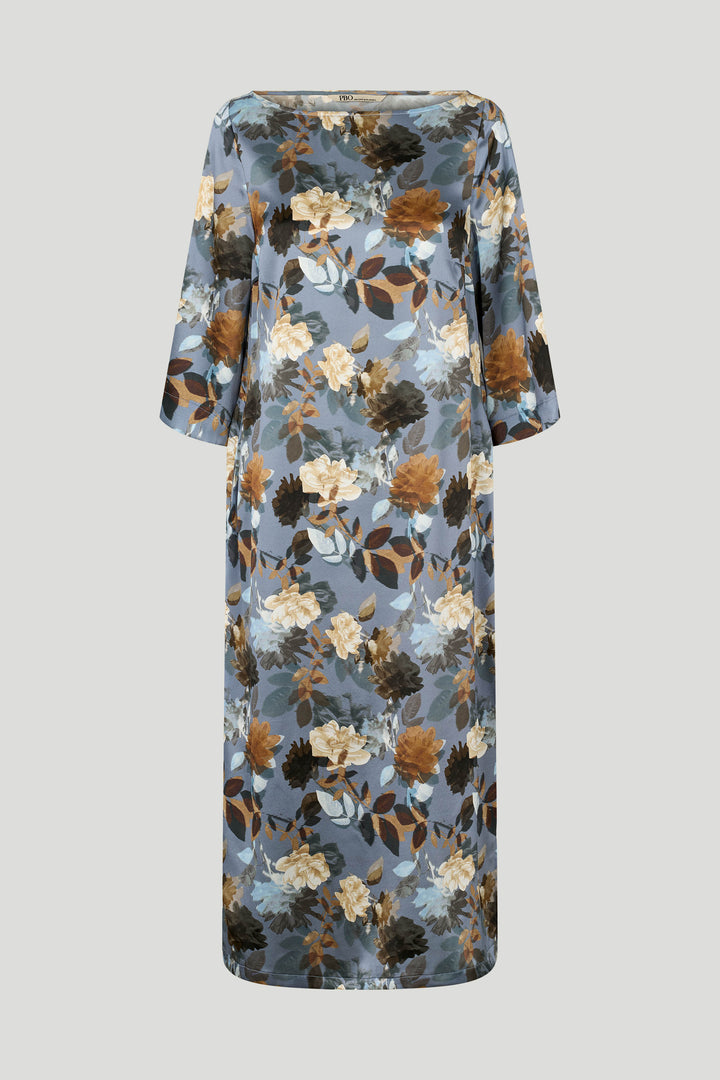 PBO PBOGiacinto kjole DRESSES 687 Dark flower print