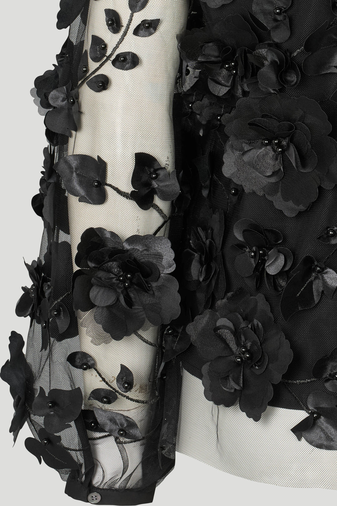 PBO PBOGiron bluse BLOUSE Sort