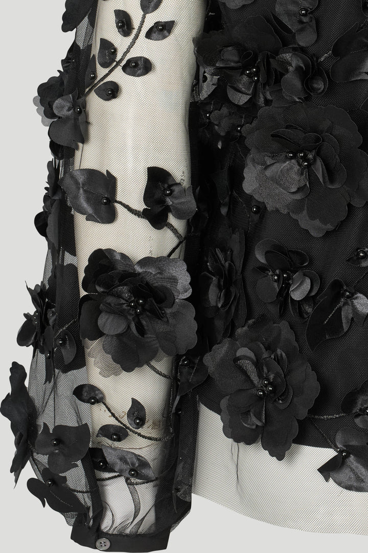 PBO PBOGiron bluse BLOUSE Sort