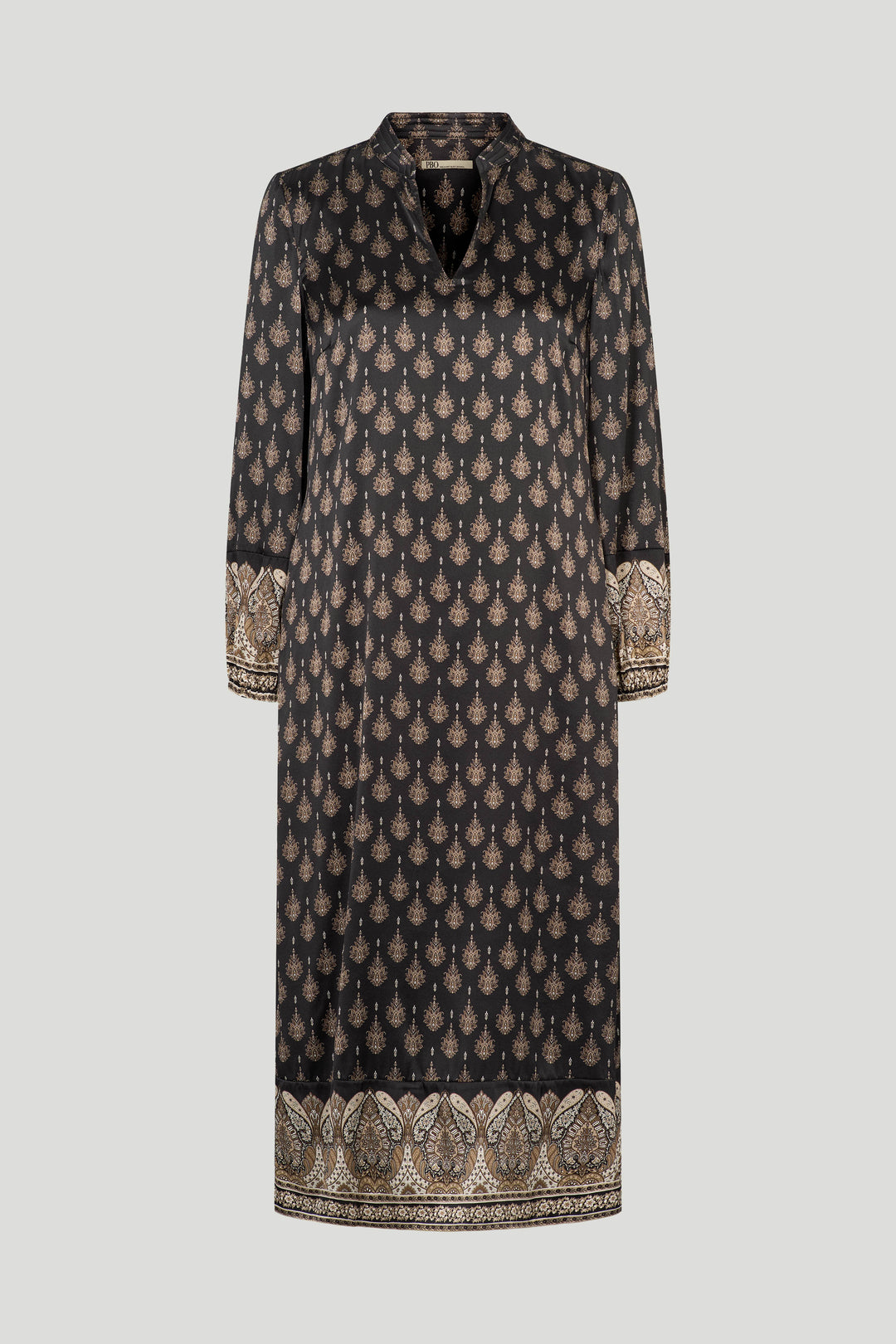 PBO PBOHanna silkekjole DRESSES 992 Black mix
