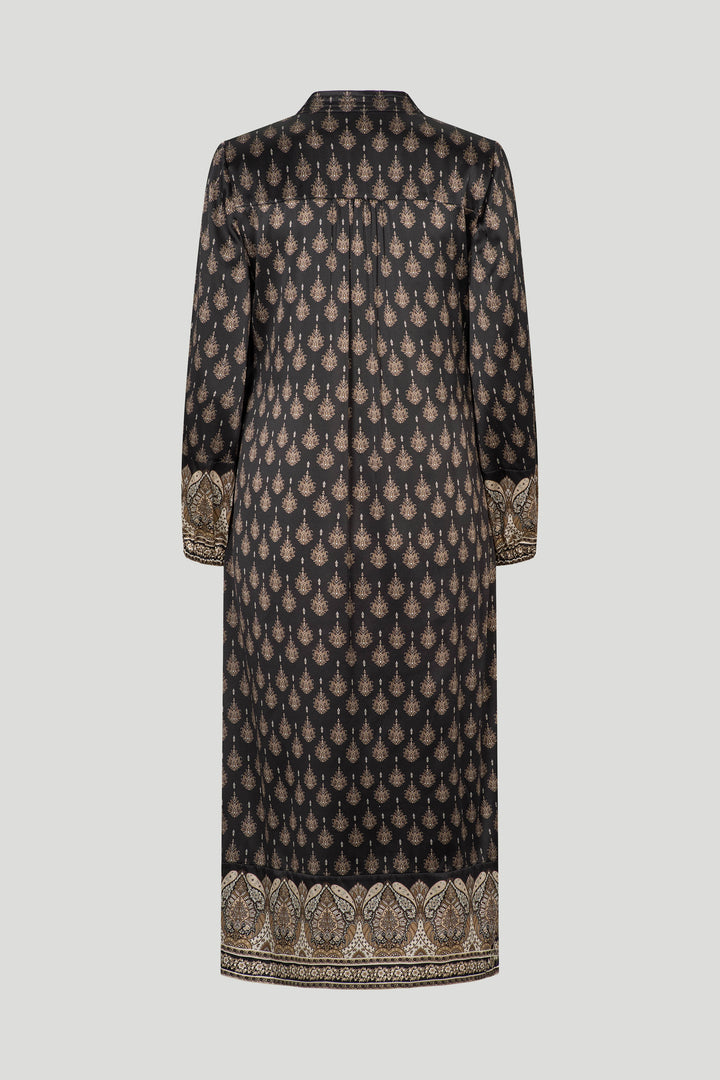 PBO PBOHanna silkekjole DRESSES 992 Black mix