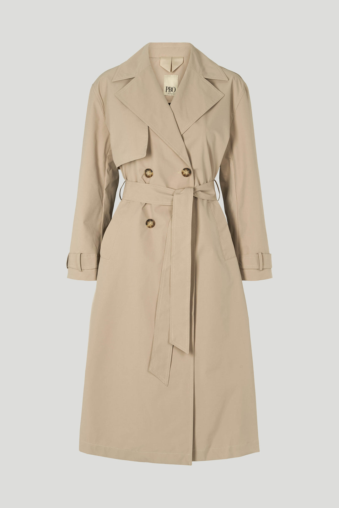 PBO PBOHillena trenchcoat OUTERWEAR 04 Light-sand