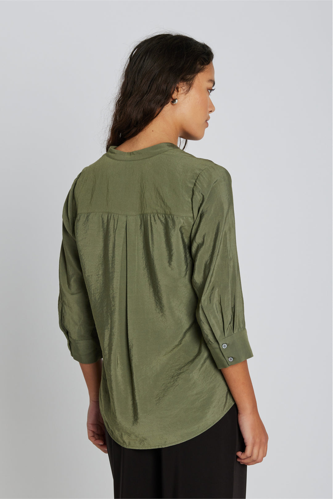 PBO PBOHinara bluse BLOUSE 540 Light army