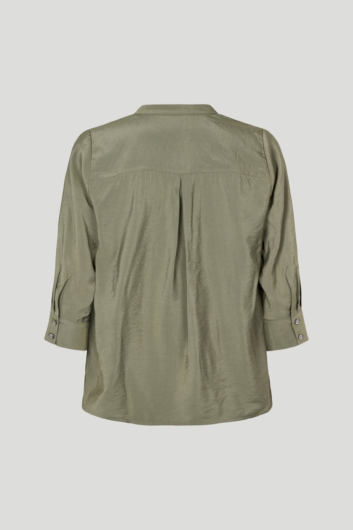 PBO PBOHinara bluse BLOUSE 540 Light army