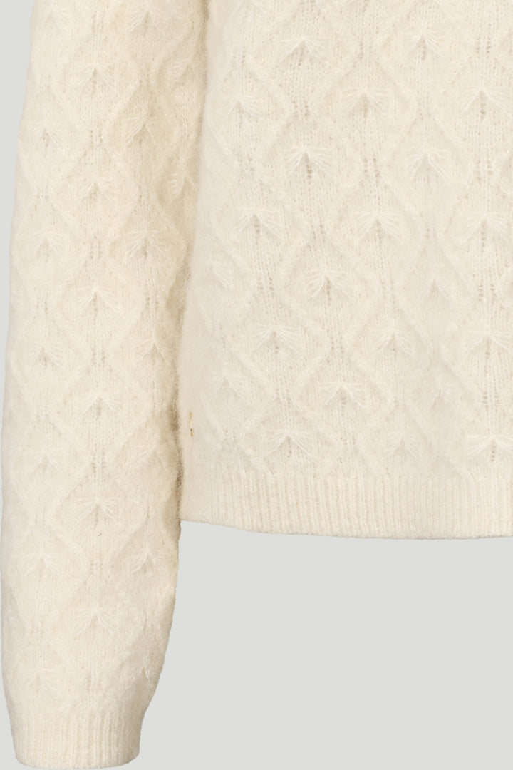 PBO PBOHopps striktrøje KNITWEAR, HEAVY 03 Ecru