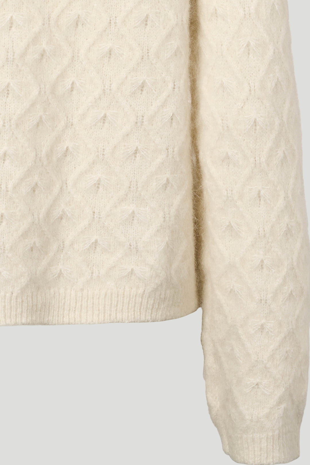 PBO PBOHopps striktrøje KNITWEAR, HEAVY 03 Ecru