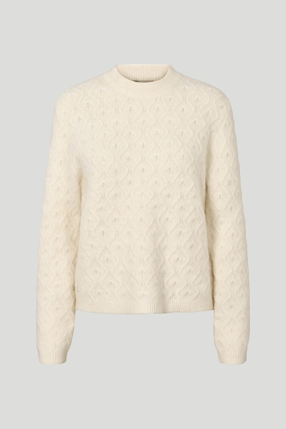 PBO PBOHopps striktrøje KNITWEAR, HEAVY 03 Ecru
