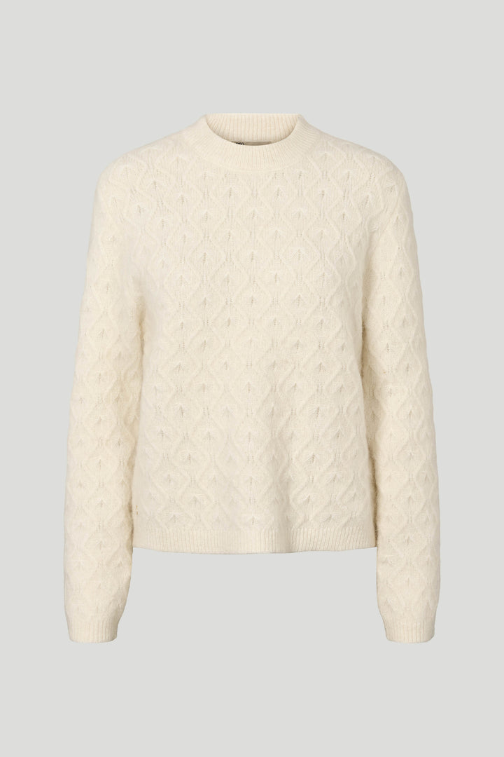 PBO PBOHopps striktrøje KNITWEAR, HEAVY 03 Ecru